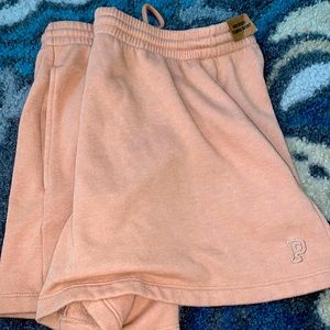 PINK high waist campus shirt. Brand new never worn